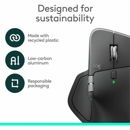 Logitech MX Master 4 for Business | Advanced Wireless Productivity Mouse | Graphite (910-007616)