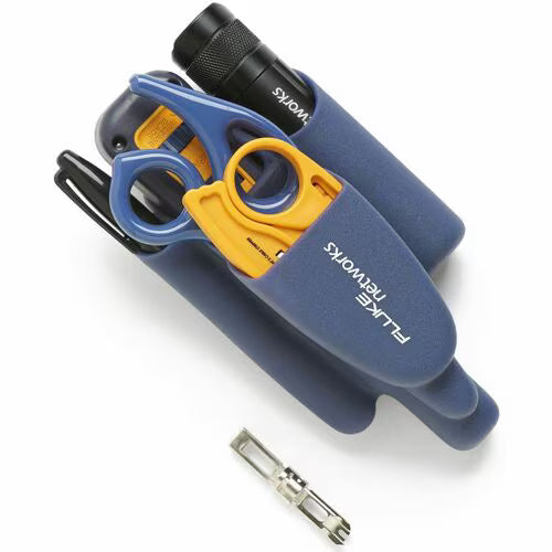 Fluke Networks Pro-Tool Kit IS60 (11293000) | Professional Punch Down & Cable Prep Kit