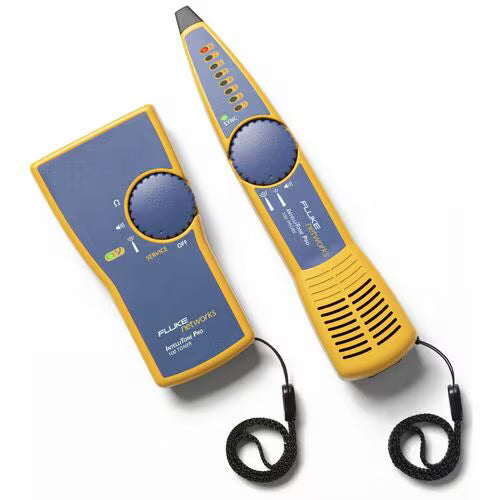 Fluke Networks IntelliTone Pro 200 (MT-8200-60-KIT) | LAN Toner & Probe Kit for Network Cable Identification