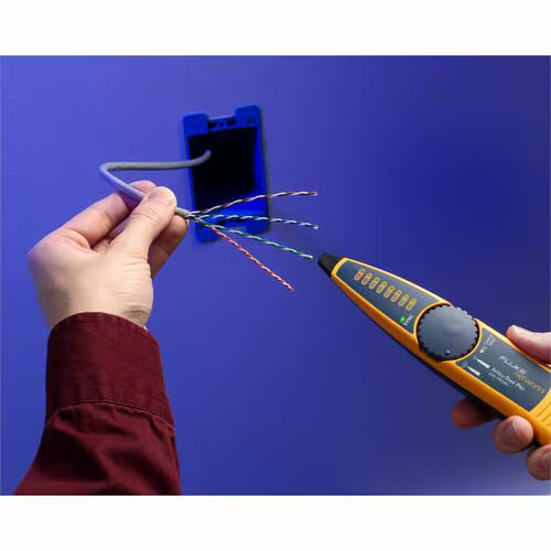Fluke Networks IntelliTone Pro 200 (MT-8200-60-KIT) | LAN Toner & Probe Kit for Network Cable Identification