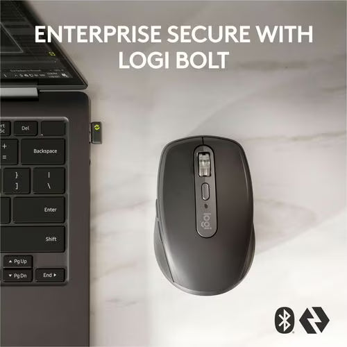 Logitech MX Anywhere 3S for Business | Wireless Productivity Mouse | Graphite (910-006956)