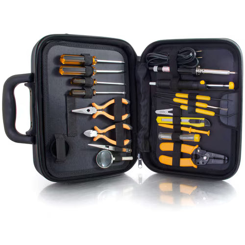 C2G Workstation Repair Tool Kit | Professional IT Service Kit | Field-Ready Carry Case
