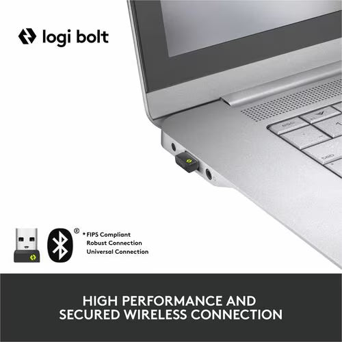 Logitech MX Keys for Business | Wireless Keyboard with Logi Bolt | Graphite (920-010116)