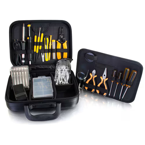 C2G Workstation Repair Tool Kit | Professional IT Service Kit | Field-Ready Carry Case