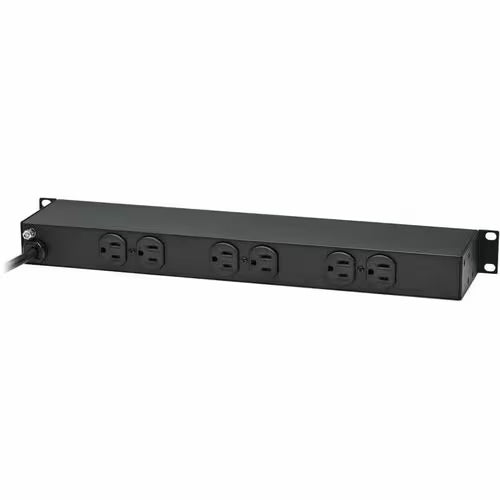 Eaton RS-1215 12-Outlet Rackmount Power Strip | 1U 19” PDU with 15A Circuit Breaker