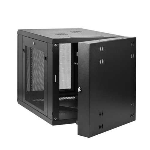 StarTech RK1232WALHM 12U Wall Mount Network Cabinet | 4-Post | Hinged | Lockable | Adjustable Depth