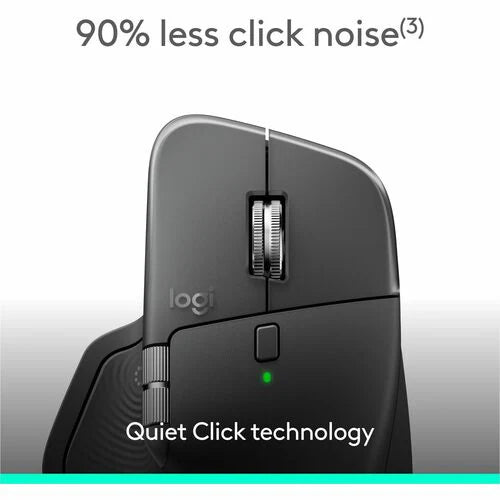 Logitech MX Master 4 for Business | Advanced Wireless Productivity Mouse | Graphite (910-007616)