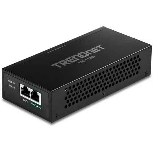 TRENDnet TPE-119GI Gigabit PoE Injector | PoE / PoE+ / PoE++ (Up to 95W)