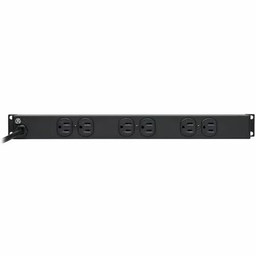 Eaton RS-1215 12-Outlet Rackmount Power Strip | 1U 19” PDU with 15A Circuit Breaker