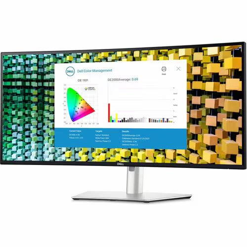 Dell UltraSharp U3425WE 34” Curved UW-QHD Monitor | 3440 × 1440 | IPS Black | 120Hz | Thunderbolt Docking