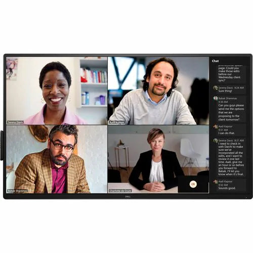 Dell 55” 4K Conference Room Monitor (P5525QC) | USB-C 90W | Collaboration Display | Crestron Connected